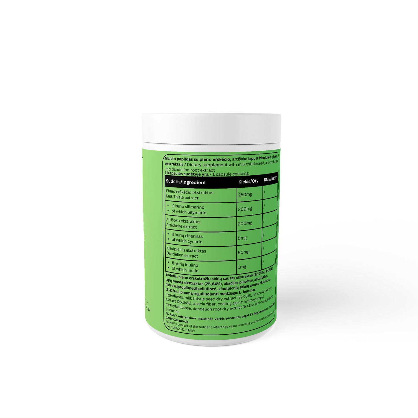 Milk Thistle, Artichoke, and Dandelion Complex