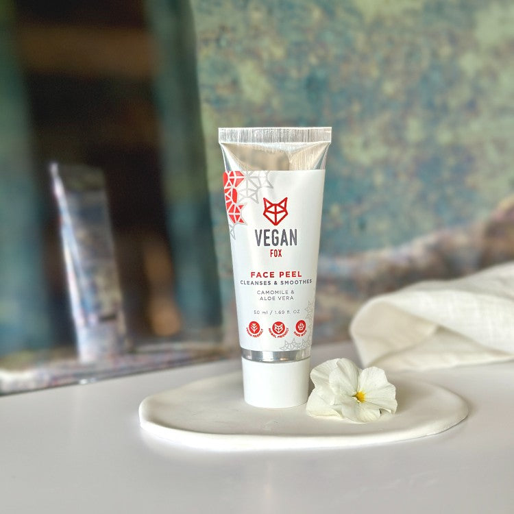 Švelnus veido šveitiklis, 50ml (Vegan Fox)