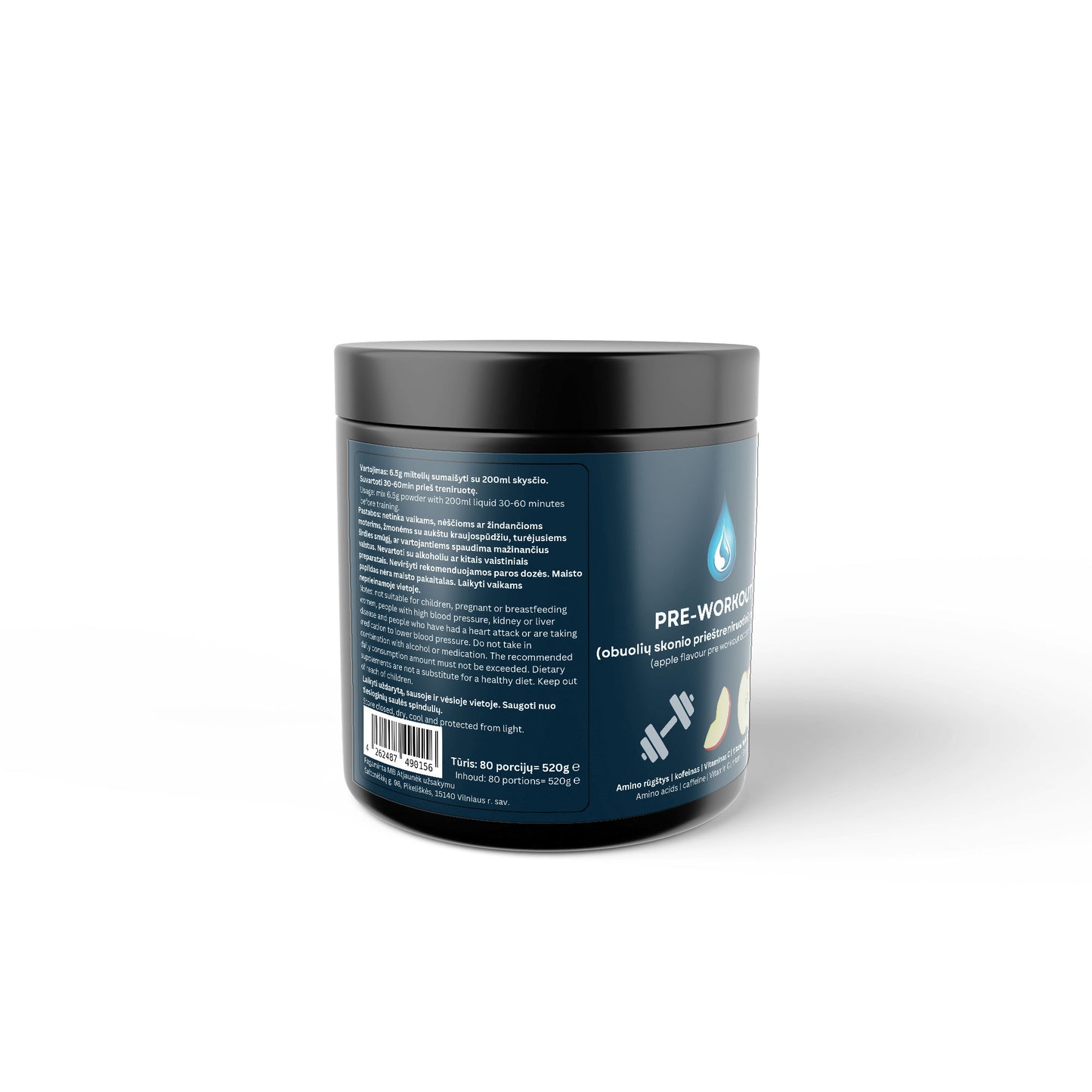 Pre-Workout Booster - Taste: Apple