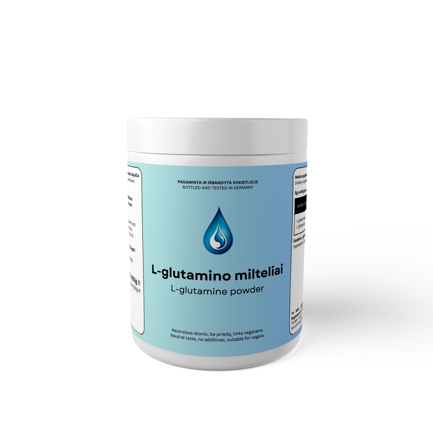 L-Glutamino Milteliai - 500 g