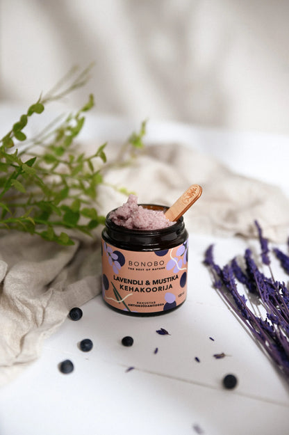 Body Scrub — Blueberry and Lavender