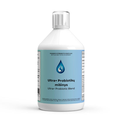 Ultra+ Probiotic Shot with 10 Billion Active Cultures – Lemon Flavor, 500 ml