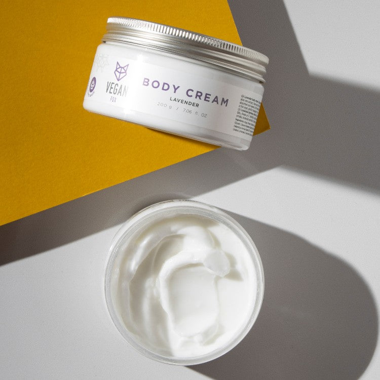 Lavender Body Cream, 200 g (Vegan Fox)